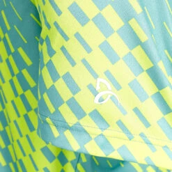 Lacoste Polo Uomini - Turchese, Giallo -Tennis Gioco 03939000 19