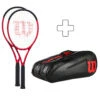 Wilson 2 Clash 100 Pro V2.0 In Aggiunta Borsa Per Racchetta 1 Wilson 2 Clash 100 Pro V2.0 In Aggiunta Borsa Per Racchetta -Tennis Gioco 03992000 000