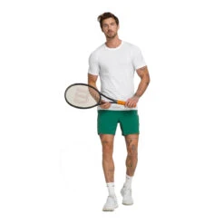 Wilson Players Seamless Crew 2.0 Maglietta Uomini - Bianco -Tennis Gioco 05361000 13