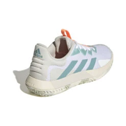 ADIDAS SoleMatch Control Scarpa Per Tutte Le Superfici Donna - Bianco, Arancione -Tennis Gioco 05563000 0 2