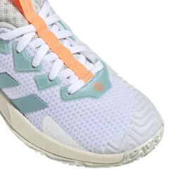 ADIDAS SoleMatch Control Scarpa Per Tutte Le Superfici Donna - Bianco, Arancione -Tennis Gioco 05563000 10