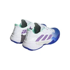 ADIDAS Barricade Scarpa Per Terra Rossa Donna - Bianco, Blu -Tennis Gioco 05600000 0 2