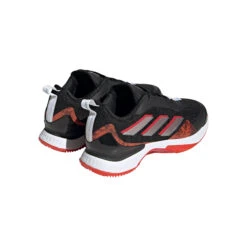 ADIDAS Avacourt Scarpa Per Terra Rossa Donna - Nero, Arancione -Tennis Gioco 05756000 0 2