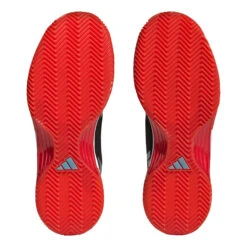 ADIDAS Avacourt Scarpa Per Terra Rossa Donna - Nero, Arancione -Tennis Gioco 05756000 0 5