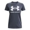Under Armour Sportstyle Logo Graphic Maglietta Donna - Grigio Scuro -Tennis Gioco 08491000 000