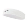 Nike Swoosh Fascia Per La Testa - Bianco, Nero -Tennis Gioco 1502400000 000