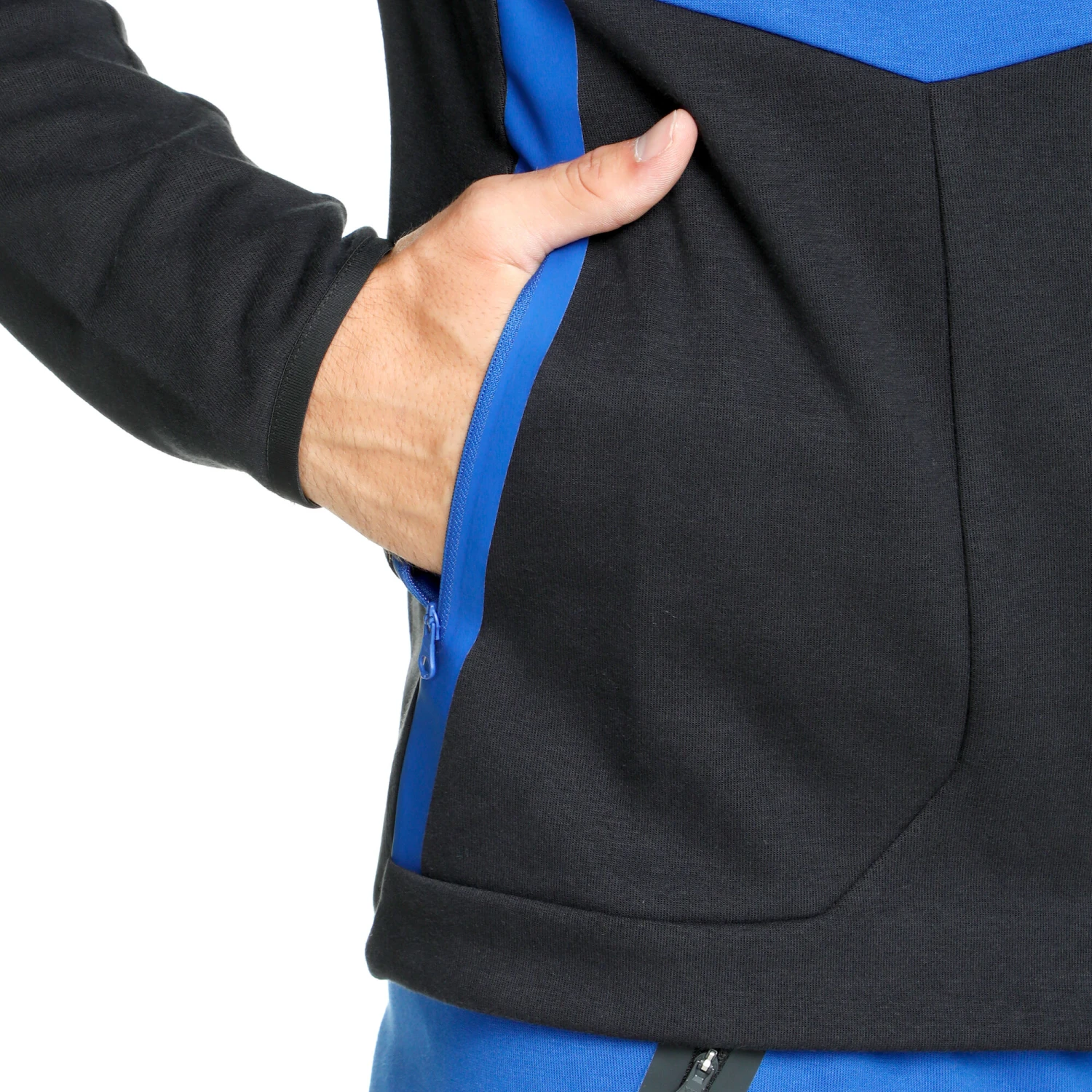 ADIDAS Designed 4 Gameday Full Zip Felpa Uomini - Blu, Blu Scuro 8 ADIDAS Designed 4 Gameday Full Zip Felpa Uomini - Blu, Blu Scuro - immagine 6