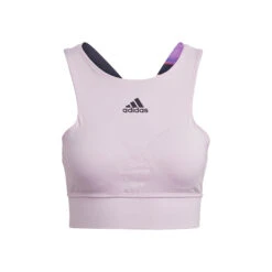 ADIDAS US Series Cropped Reggiseni Sportivi Donna - Rosa