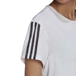ADIDAS Cotton-Touch Cropped Maglietta Donna - Bianco -Tennis Gioco 17394000 18