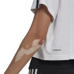 ADIDAS Cotton-Touch Cropped Maglietta Donna - Bianco -Tennis Gioco 17394000 19