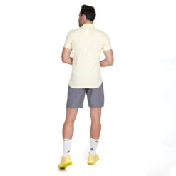 ADIDAS New York Polo Uomini - Giallo -Tennis Gioco 17450000 0 4