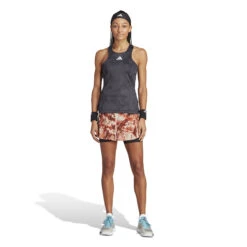 ADIDAS Paris Y- Canottiera Donna - Grigio Scuro -Tennis Gioco 17814000 16