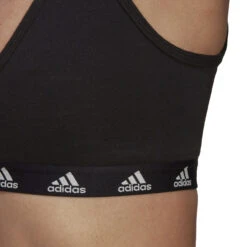 ADIDAS Purebare Light-Support Reggiseni Sportivi Donna - Nero, Bianco -Tennis Gioco 17831000 18