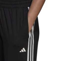 ADIDAS AEROREADY Made4Training Knit 3-Stripes Tapered Pantalone Da Allenamento Donna - Nero, Bianco -Tennis Gioco 17832000 16