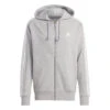 ADIDAS Essentials French Terry 3-Stripes Full-Zip Felpa Uomini - Grigio Chiaro, Bianco 1 ADIDAS Essentials French Terry 3-Stripes Full-Zip Felpa Uomini - Grigio Chiaro, Bianco -Tennis Gioco 17907000 000