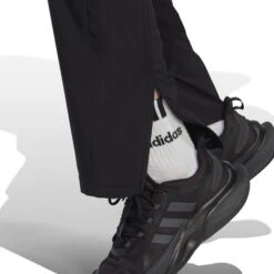 ADIDAS Essentials AEROREADY Embroidered Small Logo Pantalone Da Allenamento Uomini - Nero, Bianco -Tennis Gioco 17911000 17