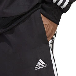 ADIDAS 3-Stripes Woven Tuta Da Allenamento Uomini - Nero, Bianco -Tennis Gioco 18015000 19