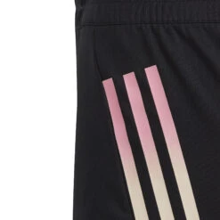 ADIDAS Training AEROREADY 3-Stripes Knit Pantaloncini Ragazze - Nero, Rosa -Tennis Gioco 18108000 11