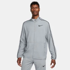 Nike Dri-Fit Team Woven Giacca Da Allenamento Uomini - Grigio -Tennis Gioco 55622000 13