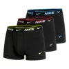 Nike Everyday Cotton Stretch Trunk Boxer Confezione Da 3 Uomini - Nero, Multicolore -Tennis Gioco 56573000 000