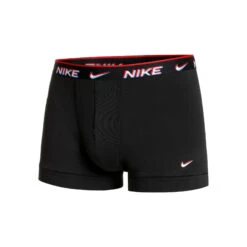 Nike Everyday Cotton Stretch Trunk Boxer Confezione Da 3 Uomini - Nero, Multicolore -Tennis Gioco 56573000 10