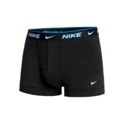 Nike Everyday Cotton Stretch Trunk Boxer Confezione Da 3 Uomini - Nero, Multicolore -Tennis Gioco 56573000 13