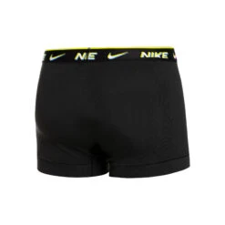 Nike Everyday Cotton Stretch Trunk Boxer Confezione Da 3 Uomini - Nero, Multicolore -Tennis Gioco 56573000 17