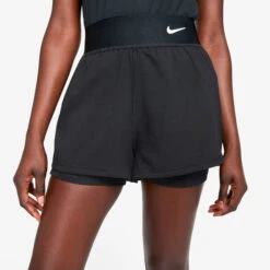 Nike Dri-Fit Advantage Court Pantaloncini Donna - Nero -Tennis Gioco 56614000 13