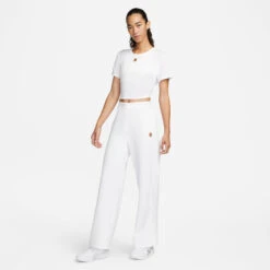 Nike Dri-Fit Court Heritage Pantalone Da Allenamento Donna - Bianco 20 Nike Dri-Fit Court Heritage Pantalone Da Allenamento Donna - Bianco -Tennis Gioco 56630000 15