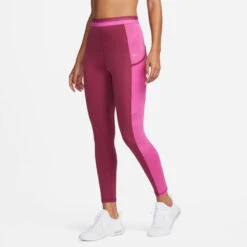 Nike Dri-Fit Performance Heritage Calzamaglia Donna - Rosso, Rosa 17 Nike Dri-Fit Performance Heritage Calzamaglia Donna - Rosso, Rosa -Tennis Gioco 56706000 13