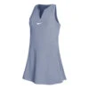 Nike Dri-Fit Advantage Abito Donna - Grigio-blu -Tennis Gioco 57052000 000