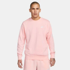 Nike French Terry Felpa Uomini - Rosa -Tennis Gioco 57100000 13