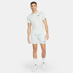 Nike Dri-Fit Court Maglietta Uomini - Mint -Tennis Gioco 57113000 15