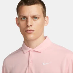 Nike Dri-Fit Court Solid Polo Uomini - Rosa 16 Nike Dri-Fit Court Solid Polo Uomini - Rosa -Tennis Gioco 57134000 16