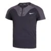 Nike Dri-Fit Advantage Court Slim UL RG Polo Uomini - Grigio, Lilla -Tennis Gioco 57140000 000