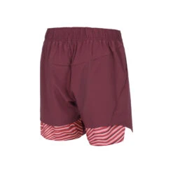 Nike Dri-Fit Court Slam RG Pantaloncini Uomini - Rosso Scuro, Rosa Antico -Tennis Gioco 57148000 0 2